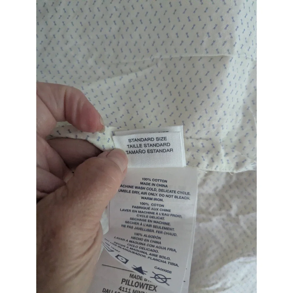 Ralph Lauren Patchwork Quilted Standard Pillow Sham Pillowcase